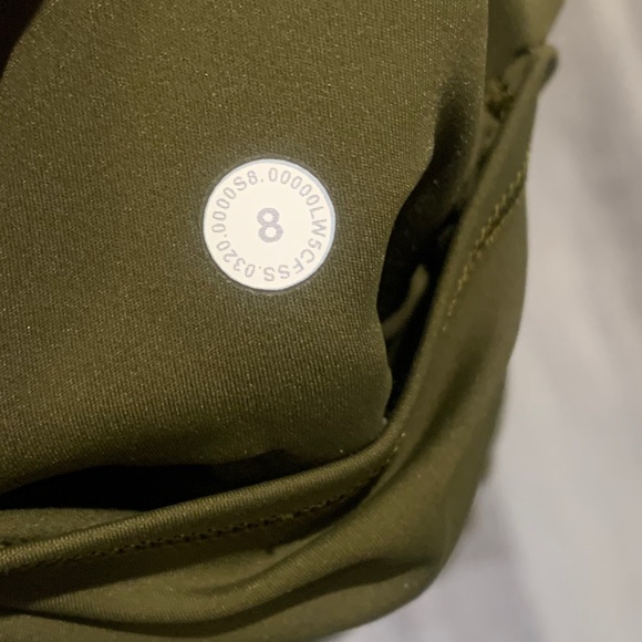 lululemon athletica High-Rise Leggings in Olive Green - Picture 8 of 8